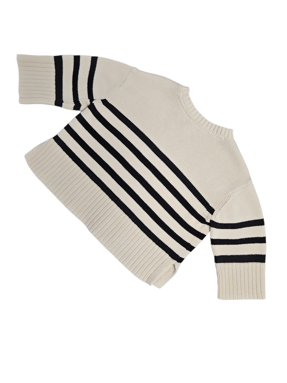 GAP Baby Cream Knit Sweater with Black Tag Detail - Picture 2 of 5